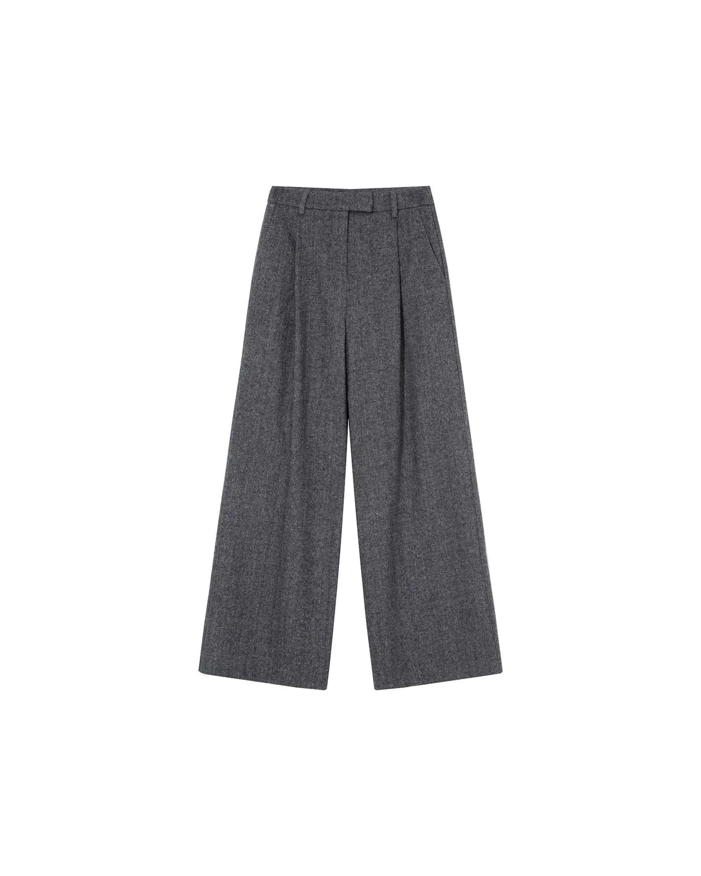 Pantalon tailleur laine